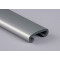 Trapleuningprofiel F408-011 wit-aluminium